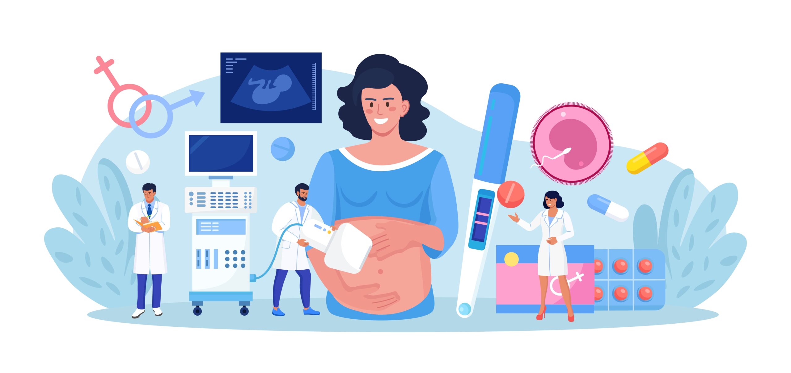 Ultrasound,Pregnancy,Screening.,Embryo,Baby,Health,Diagnostic.,Ultrasonography